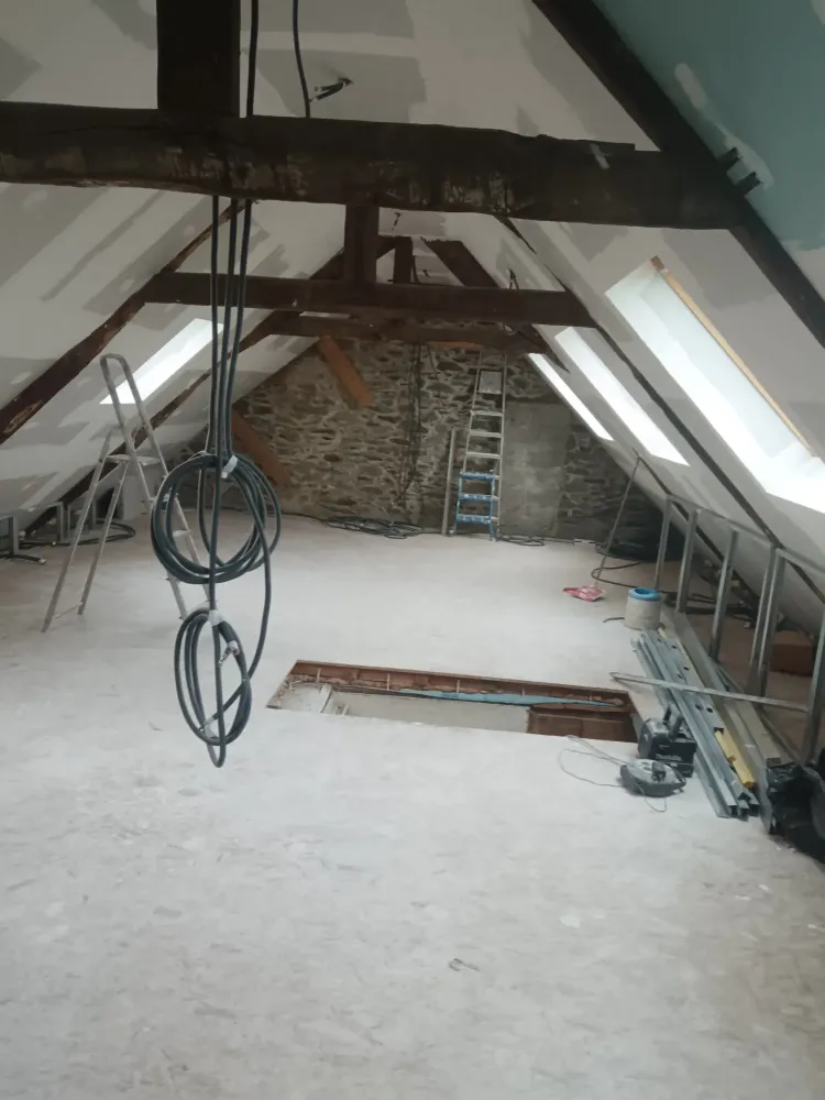 Aménagement de comble près de La Roche-Jaudy