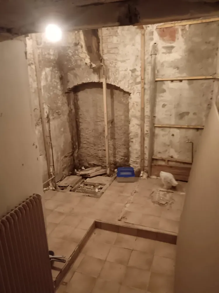 Rénovation de salle de bain avant